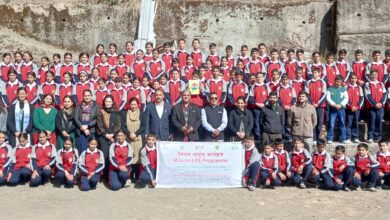 विज्ञान प्रश्नोत्तरी और मॉडल प्रदर्शनी से गूंजा विद्यापीठ हिलग्रोव स्कूल