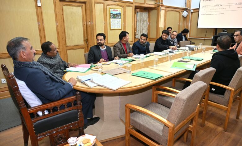 आउटसोर्स कर्मचारियों का मानदेय हर माह 7 तारीख तक जारी हो: मुख्यमंत्री सुक्खू