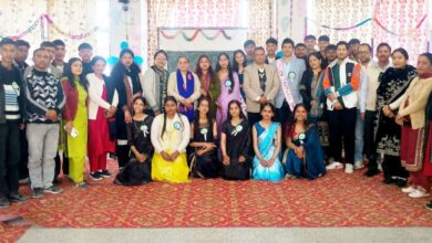 प्रधानाचार्य की प्रेरणा और सांस्कृतिक प्रस्तुतियों के बीच 12वीं कक्षा को दी गई विदाई