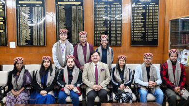 2025 बैच के प्रोबेशनर आईएएस अधिकारियों ने की उपायुक्त से मुलाक़ात 