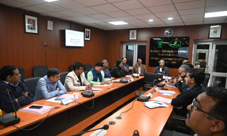 केंद्रीय आलू अनुसंधान संस्थान, शिमला से रूबरू हुए ऑडिशा के प्रेस एण्ड मीडियाजन केंद्रीय आलू अनुसंधान संस्थान, शिमला से रूबरू हुए ऑडिशा के प्रेस एण्ड मीडियाजन