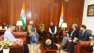 Thakur Sukhvinder Singh Sukhu ने Nirmala Sitharaman से की मुलाकात