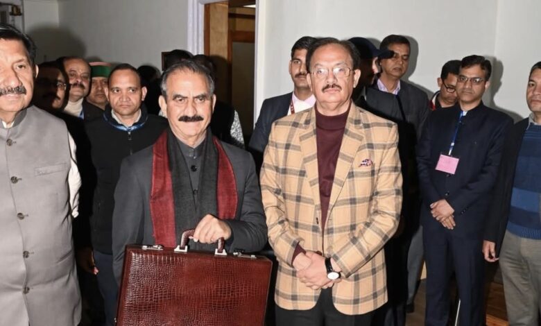 हिमाचल बजट 2026 :CM सुक्खू के पिटारे से कुछ ऐसा निकला हिमाचल बजट