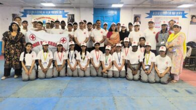 राजकीय आदर्श वरिष्ठ माध्यमिक विद्यालय मशोबरा में जूनियर रेड क्रॉस इकाई द्वारा नशा मुक्ति विषय पर जागरूकता कार्यक्रम आयोजित