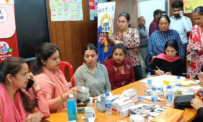 शिमला में डाक कर्मचारियों के लिए स्वास्थ्य जांच एवं टीबी स्क्रीनिंग शिविर आयोजित