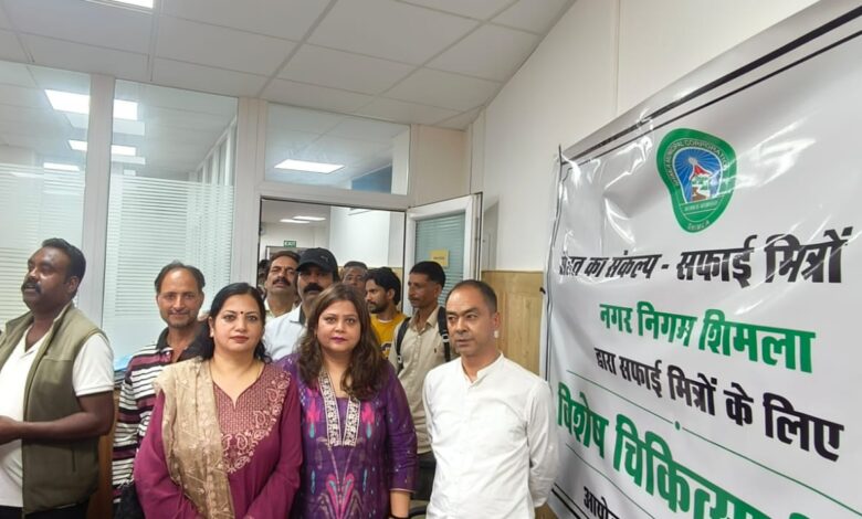 बालूगंज में स्वास्थ्य जांच शिविर, 125 सफाई मित्रों-कर्मचारियों का हुआ स्वास्थ्य परीक्षण