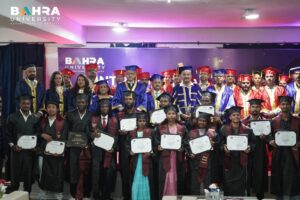 बाहरा विश्वविद्यालय में इंटरनेशनल विद्यार्थियों का दीक्षांत समारोह-2026 आयोजित