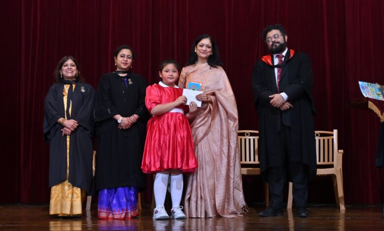 ऑकलैंड हाउस स्कूल के मिडिल सेक्शन स्पीच डे में विद्यार्थियों ने प्रतिभा और उपलब्धियों का किया प्रदर्शन