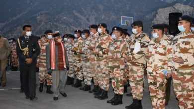 राज्यपाल को बताई आईटीबीपी की चीन से लगती  सीमा में तैनाती से जुड़ी जानकारी