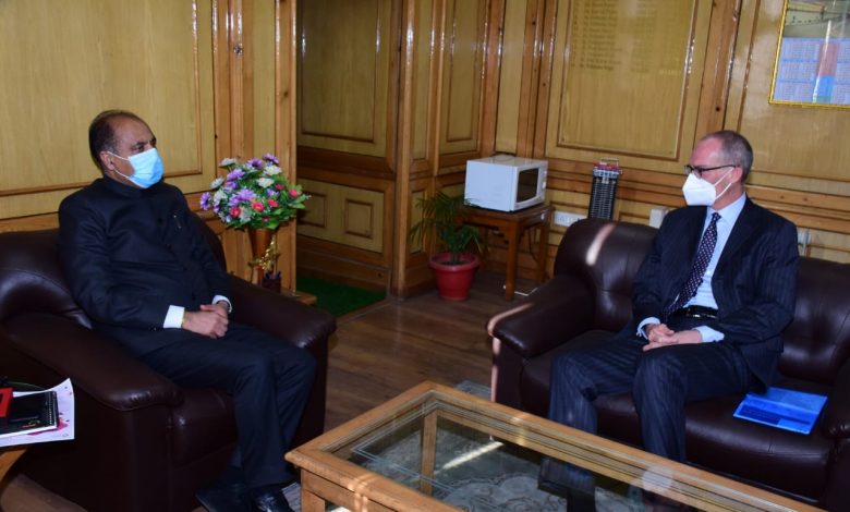 स्विट्जरलैंड के राजदूत को बताया हिमाचल का विकास