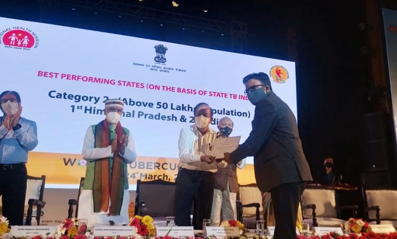 खास खबर : हिमाचल टीबी कंट्रोल में फिर बेस्ट खास खबर : हिमाचल टीबी कंट्रोल में फिर बेस्ट