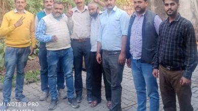 रामकुमार शर्मा जिला बिलासपुर जलशक्ति विभाग अराजपत्रित कर्मचारी महासंघ के प्रधान