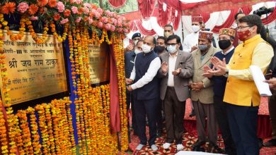 कोरोना दौर में 3500 करोड़ की विकास परियोजनाओं के शिलान्यास व उद्घाटन