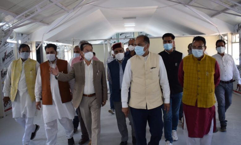 सुंदरनगर में नवनिर्मित मातृ एवं शिशु अस्पताल का सर्वेक्षण सुंदरनगर में नवनिर्मित मातृ एवं शिशु अस्पताल का सर्वेक्षण