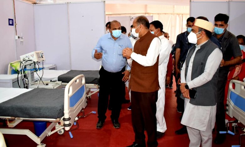 खलियार में समर्पित मेकशिफ्ट स्वास्थ्य केन्द्र का लोकार्पण