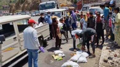 शिमला शहर में कोरोना कर्फ्यू के चलते गरीबों की मदद के लिए आगे आए क्लब महिंद्रा के पदाधिकारी….