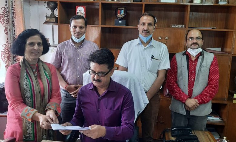 हिमाचल प्रदेश महाविद्यालय शैक्षिक संघ ने अतिरिक्त शिक्षा निदेशक से उठाई मांगें