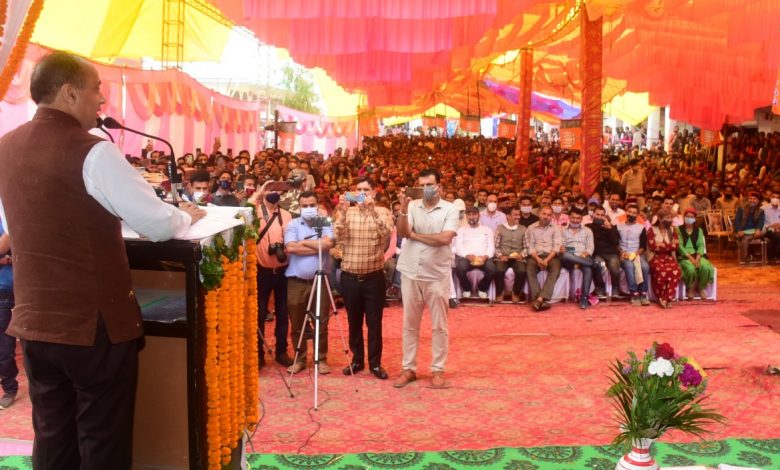 करसोग विधानसभा क्षेत्र में 55 करोड़ रूपये की परियोजनाओं के तोहफे