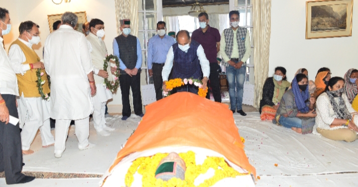 वीरभद्र का निधन, गम में डूबा हिमाचल वीरभद्र का निधन, गम में डूबा हिमाचल