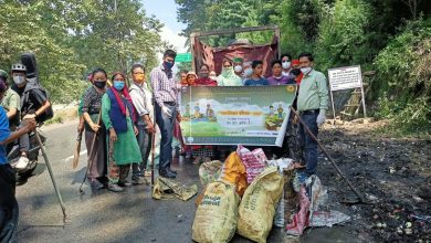 सात सौ किलोग्राम प्लास्टिक कचरा  किया एकत्र