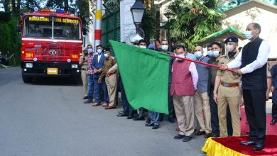 हिमाचल को और मिले 17 अग्निशमन वाहन
