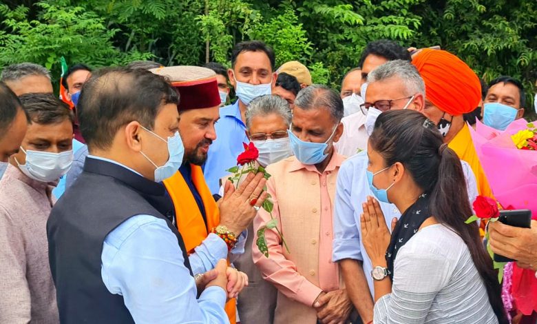 नरेंद्र मोदी हिमाचल को मानते है अपना दूसरा घर : अनुराग 