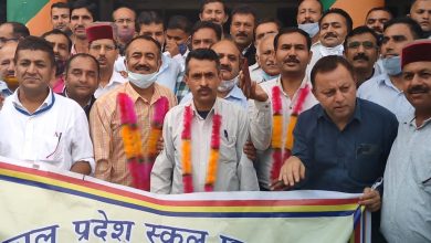 सुरेन्द्र पुन्ड़ीर दूसरी बार प्रवक्ता संघ के जिला प्रधान 