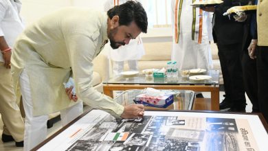 ई-फोटो प्रदर्शनी “मेकिंग ऑफ द कॉन्स्टीट्यूशन (संविधान के निर्माण की प्रक्रिया)” और वर्चुअल फिल्म पोस्टर प्रदर्शनी “चित्रांजलि@75” का शुभारंभ