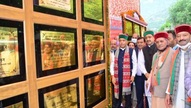 CM dedicates and lays foundation stone of developmental projects worth 81 crore in Rampur Assembly Constituency