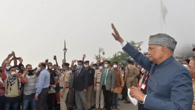 ….जब रिज पर घूमे भारत के प्रथम नागरिक