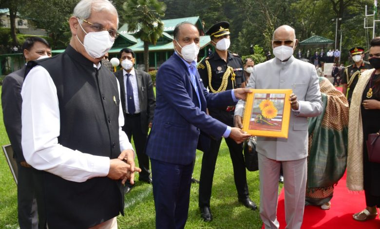 शिमला से विदा हुए राष्ट्रपति शिमला से विदा हुए राष्ट्रपति