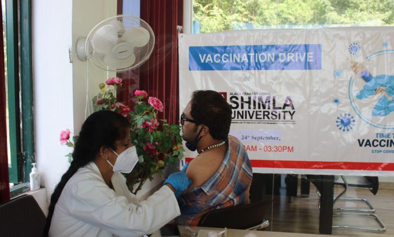 कोविड के खिलाफ एपीजी की जंग,228 लोगों को लगी कोविड वैक्सीन