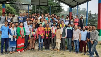 जितेन्द्र चौहान अध्यक्ष व राजीव ठाकुर बने महासचिव 