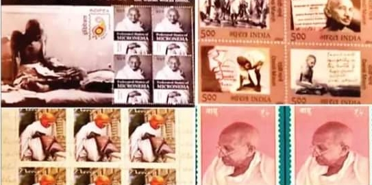 असर विशेष : बेशकीमती डाक टिकटों में जीवंत है फादर ऑफ नेशन