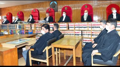 कार्यवाहक मुख्य न्यायधीश रवि मलिमठ को दी गई गरिमापूर्ण विदाई कार्यवाहक मुख्य न्यायधीश रवि मलिमठ को दी गई गरिमापूर्ण विदाई