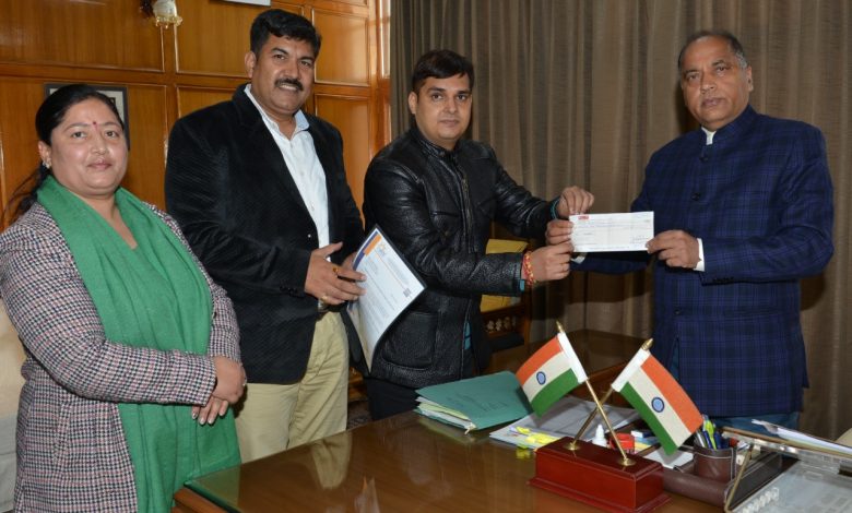 मुख्यमंत्री राहत कोष के लिए अंशदान मुख्यमंत्री राहत कोष के लिए अंशदान