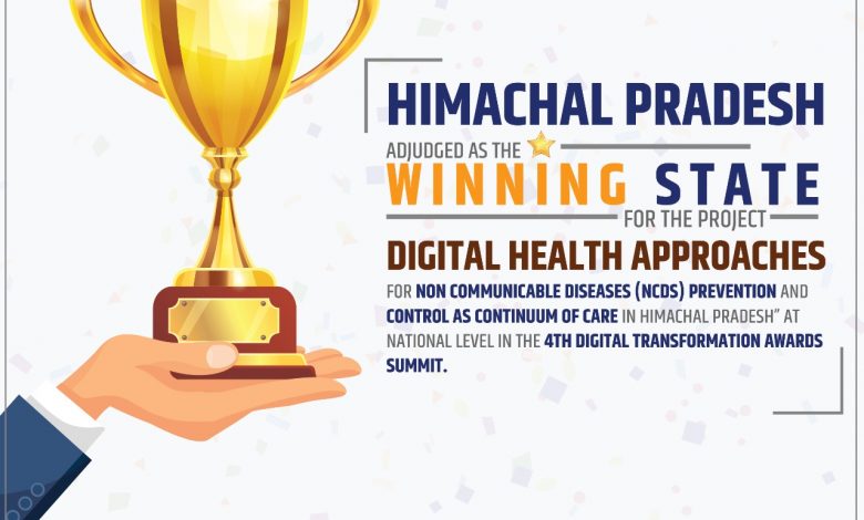 Himachal winning state in digital health project Himachal winning state in digital health project