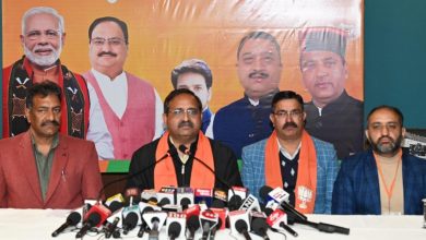 बीजेपी प्रमुख प्रवक्ता रणधीर शर्मा क्या बोले पत्रकार वार्ता में…..आप भी सुने.