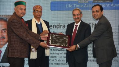 एचपीईआरसी,  देवेंद्र कुमार शर्मा को भारतीय कंक्रीट संस्थान द्वारा लाइफ टाइम अचीवमेंट पुरस्कार