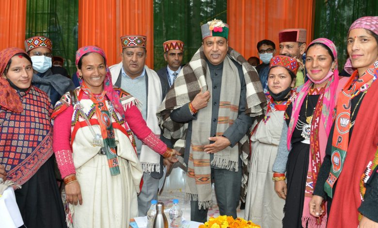 Chief Minister inaugurates developmental projects worth 32 crore in Drang Vidhan Sabha area