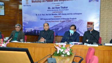 हिमाचल में “पोषण ट्रैक्कर ” रखेगा कुपोषण पर नजर हिमाचल में “पोषण ट्रैक्कर ” रखेगा कुपोषण पर नजर