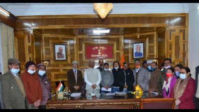 जनजातीय जिलों के अनुसूचित क्षेत्रों को वन संरक्षण अधिनियम, 1980 के प्रावधानों से छूट देने के लिए राज्यपाल कोे ज्ञापन