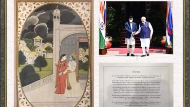 Photo of खास खबर: नरेन्द्र मोदी ने नेपाल के प्रधानमंत्री को  हिमाचल की एक मिनिएचर पेंटिंग की भेंट