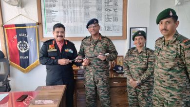 कर्नल संजय शांडिल 1 HP गर्ल्स बटालियन एनसीसी सोलन के कमांडिंग ऑफिसर पद से सेवानिवृत्त कर्नल संजय शांडिल 1 HP गर्ल्स बटालियन एनसीसी सोलन के कमांडिंग ऑफिसर पद से सेवानिवृत्त