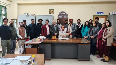 तिलक राज आज़ाद का सेवानिवृत्ति सम्मान समारोह