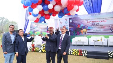 सीपीएसयू क्रिकेट टूर्नामेंट का आयोजन किया
