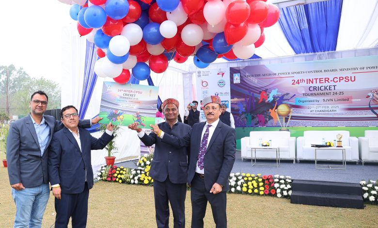 सीपीएसयू क्रिकेट टूर्नामेंट का आयोजन किया