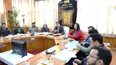 सूखे जैसी स्थिति से निपटने के लिए सभी विभाग रहें तैयार – अनुपम कश्यप