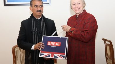 यूके-हिमाचल के संबंधों को मजबूत करने पर की चर्चा यूके-हिमाचल के संबंधों को मजबूत करने पर की चर्चा