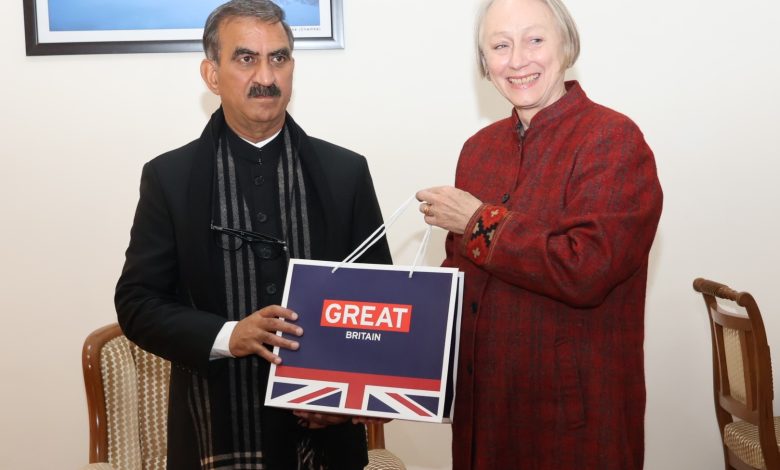 यूके-हिमाचल के संबंधों को मजबूत करने पर की चर्चा यूके-हिमाचल के संबंधों को मजबूत करने पर की चर्चा